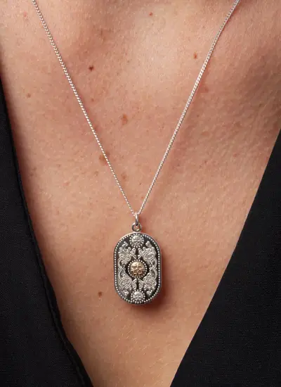 Sterling Silver Arda Pendant